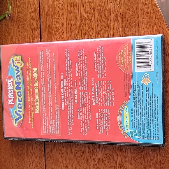 Playskool Video Now Jr Nick Jr DORA THE Explorer  Liitle Bill Max & Ruby - Picture 6 of 7